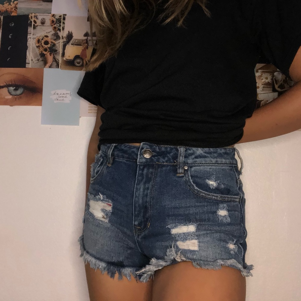 🔆Pacsun high rise festival shorts